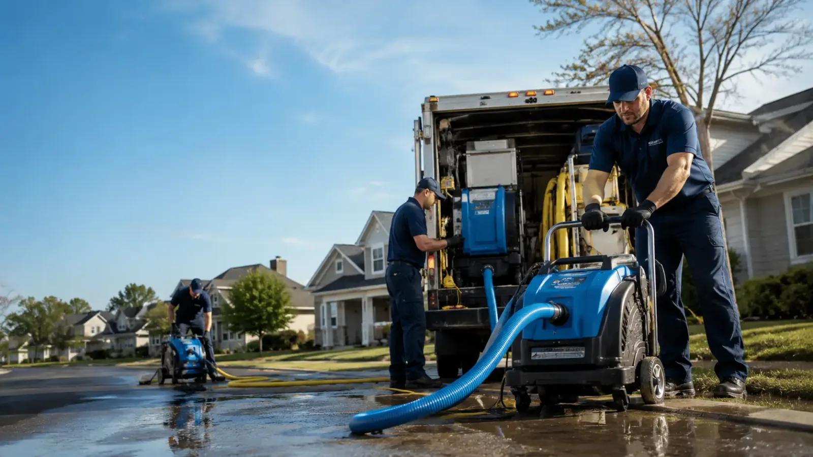 Flood Damage Cleanup in Blue Bell, PA